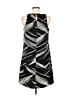 Alfani Graphic Black Casual Dress Size 6 - photo 2