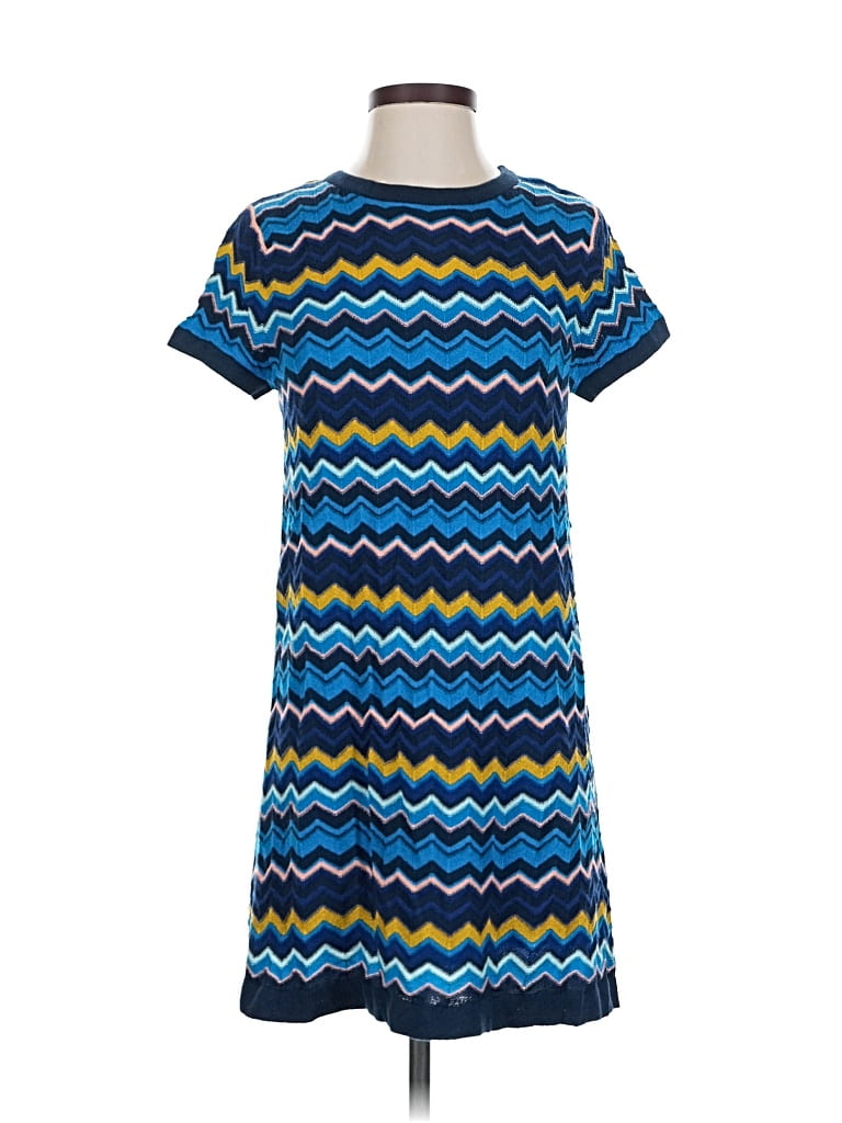 Pre-owned Missoni For Target Casual Dress In Blue