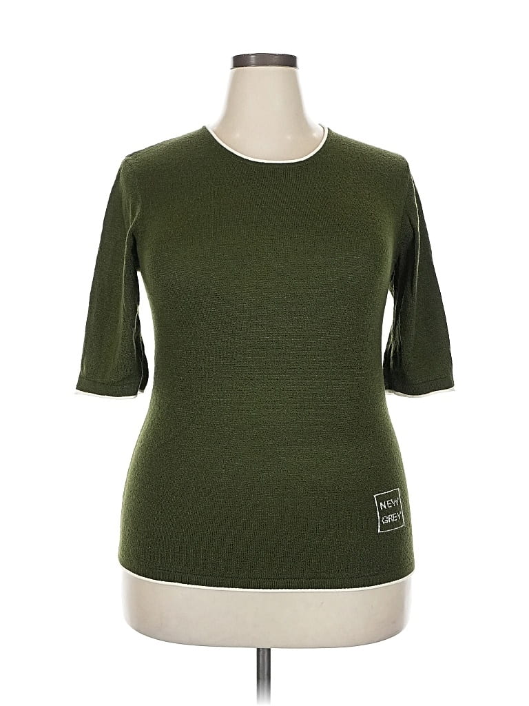 Pre-owned Assorted Brands Pullover Sweater In Green