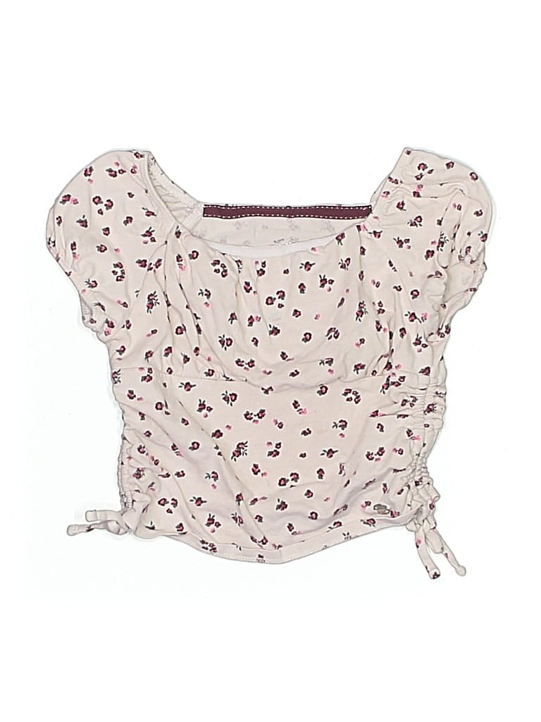 Pre-owned Justice Kids' Sleeveless Blouse In White