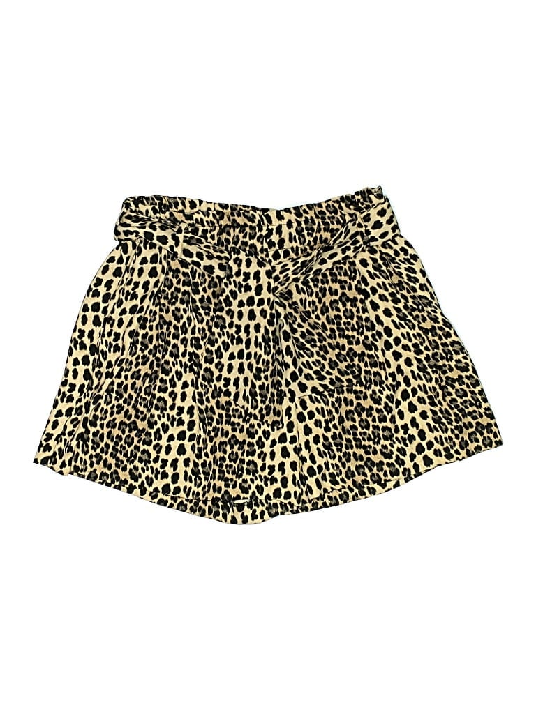 Pre-owned Zara Basic Shorts In Gold