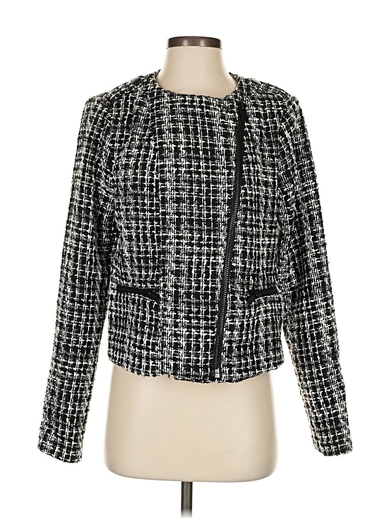 Pre-owned Simply Vera Vera Wang Jacket In Black