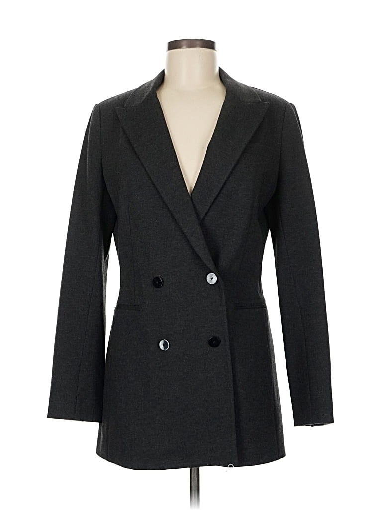 Pre-owned Theory Blazer Jacket In Gray