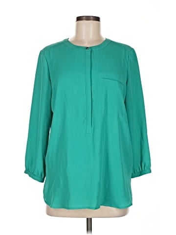 JM Collection 3/4 Sleeve Blouse (view 1)