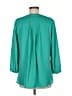 JM Collection 100% Polyester Teal 3/4 Sleeve Blouse Size M - photo 2