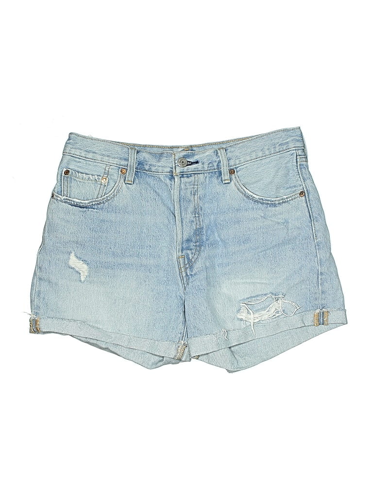 Pre-owned Levi's Denim Shorts In Blue