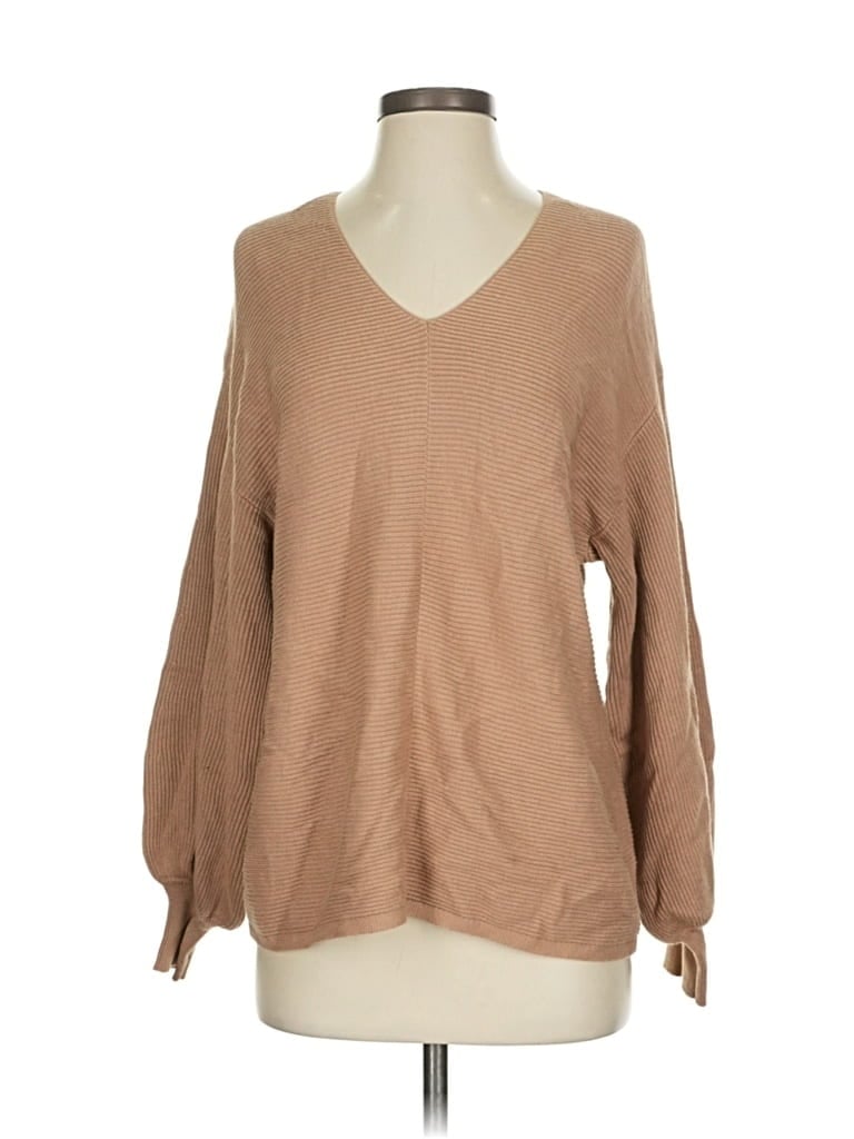 1.state Pullover Sweater In Brown