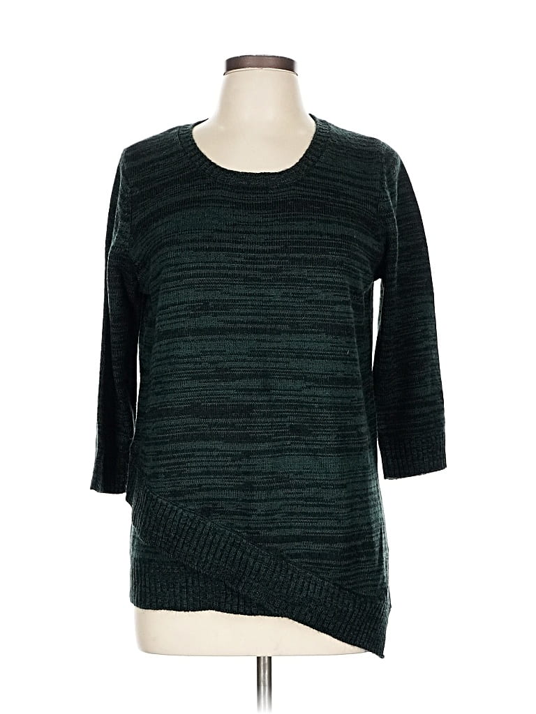 Pre-owned Croft & Barrow Pullover Sweater In Blue