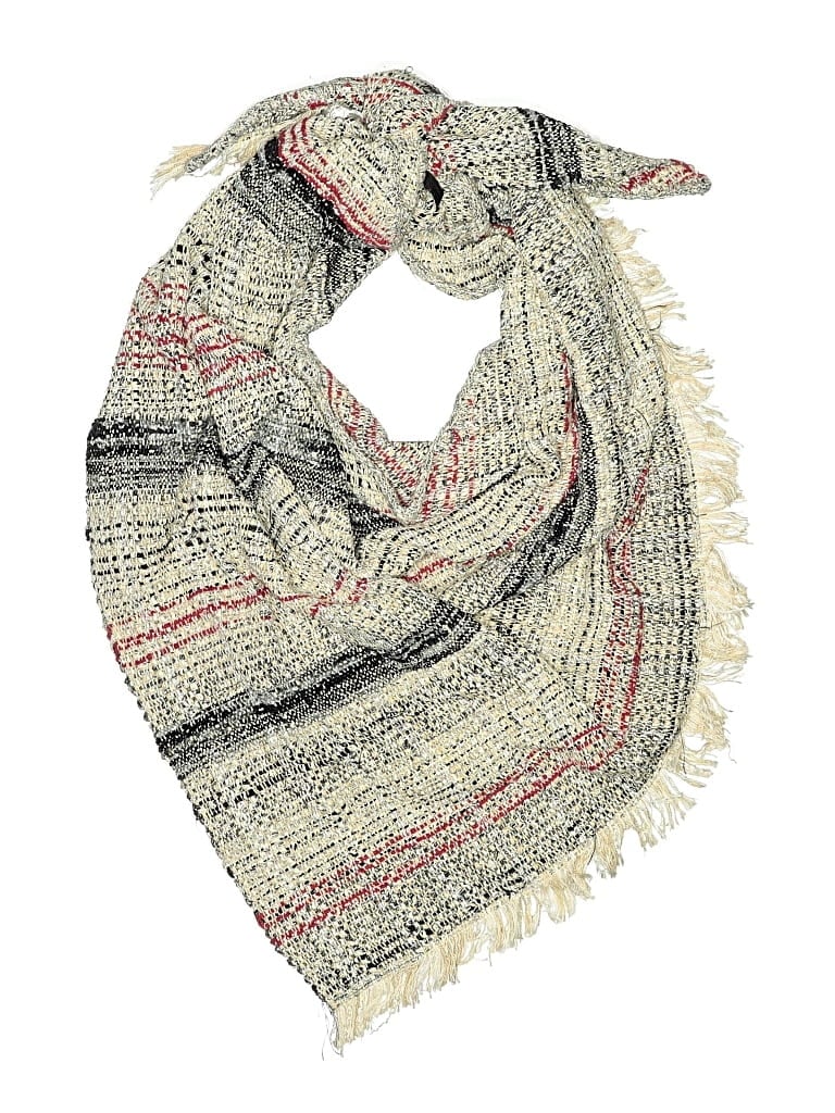 Pre-owned Assorted Brands Scarf In White