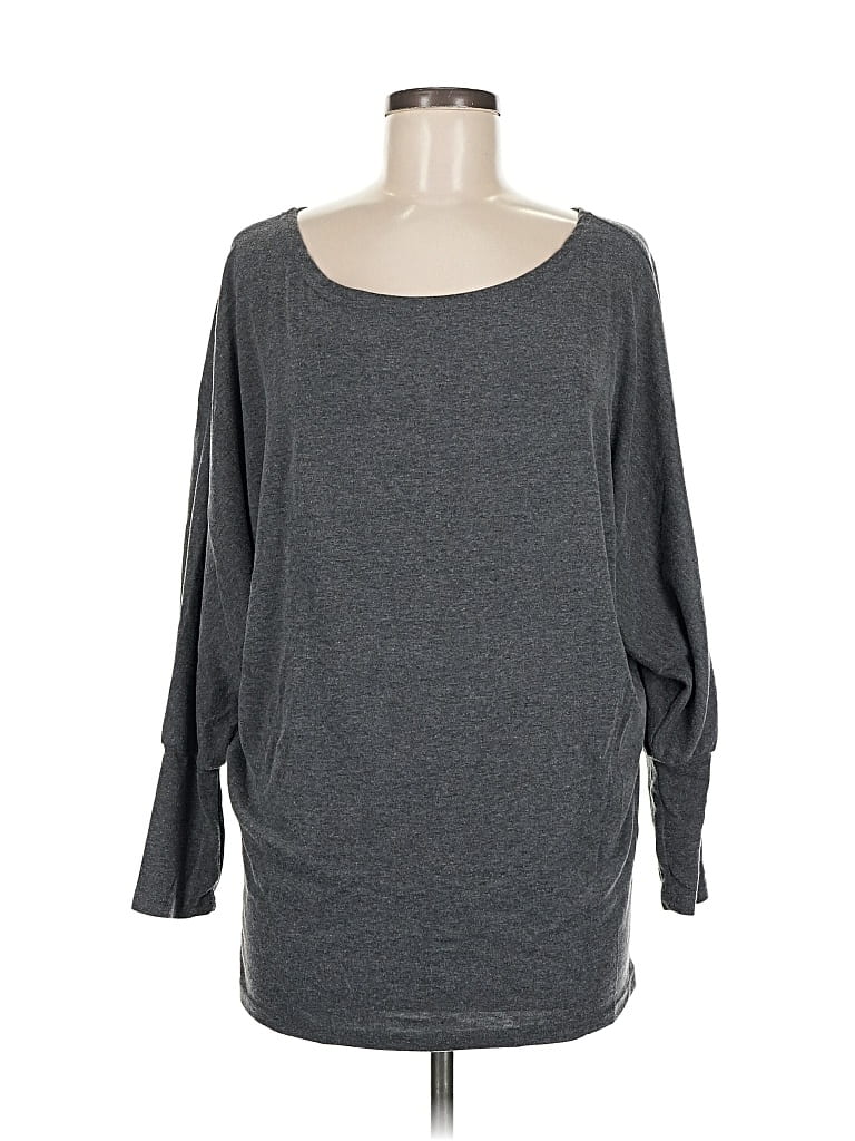 UNBRANDED Pre-owned 3/4 Sleeve T-shirt In Gray