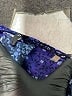 Elie Tahari 100% Polyester Blue Purple 3/4 Sleeve Blouse Size S - photo 6