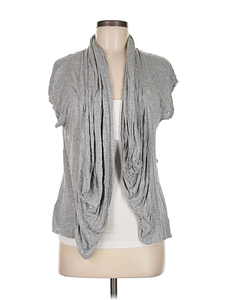 Pre-owned Converse One Star Cardigan Sweater In Gray