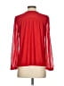 Vince Camuto Red Long Sleeve Blouse Size S - photo 2