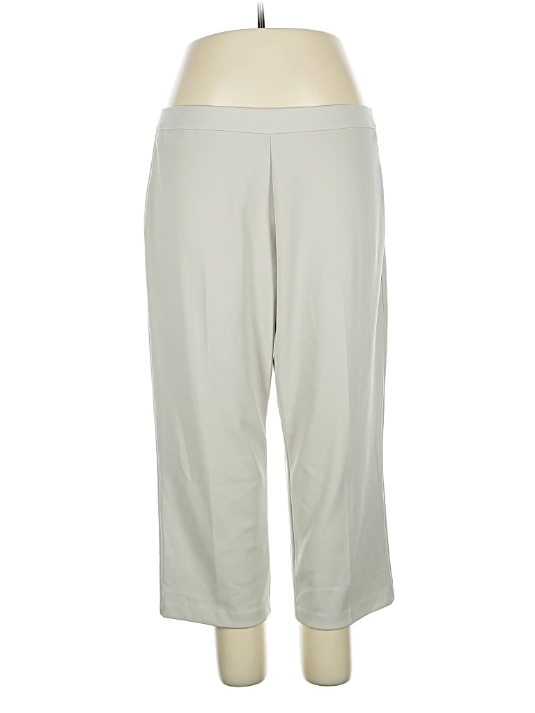 Pre-owned Susan Graver Casual Pants In Gray