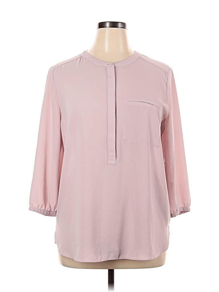 NYDJ Pre-owned 3/4 Sleeve Blouse In Pink