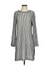 misook Chevron-herringbone Gray Casual Dress Size XS - photo 1