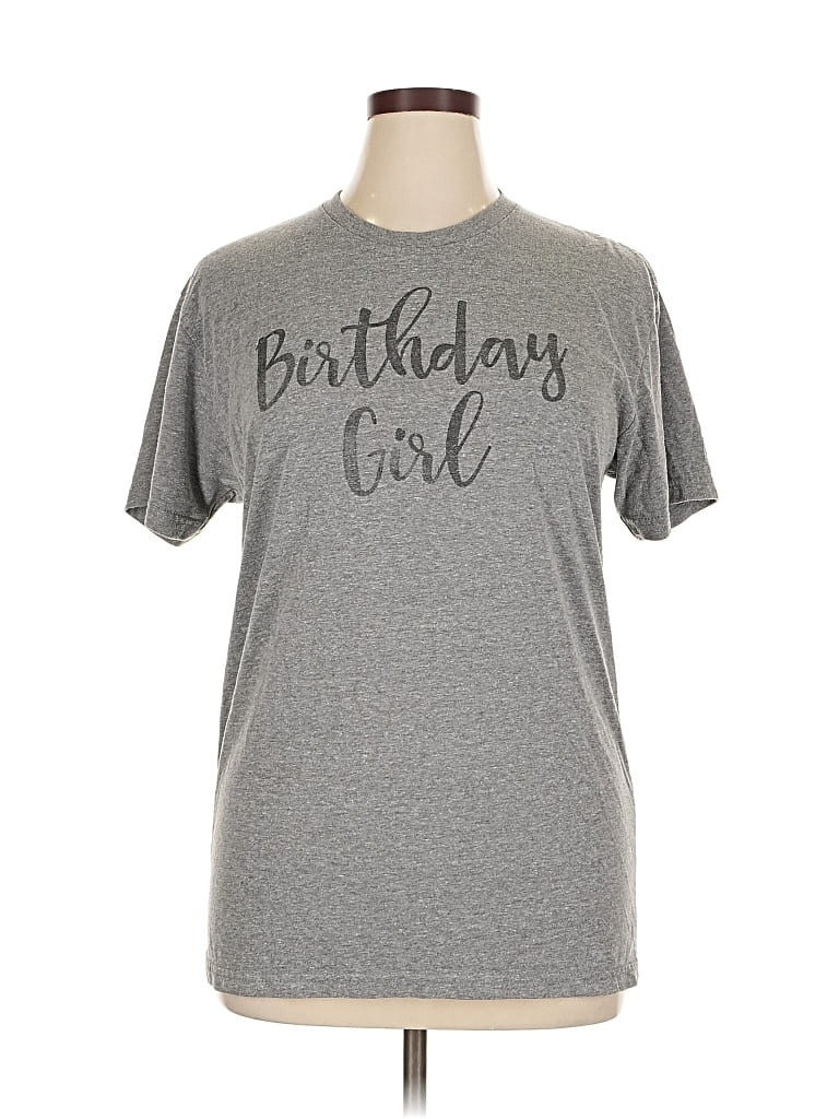 NEXT LEVEL APPAREL Pre-owned Short Sleeve T-shirt In Gray