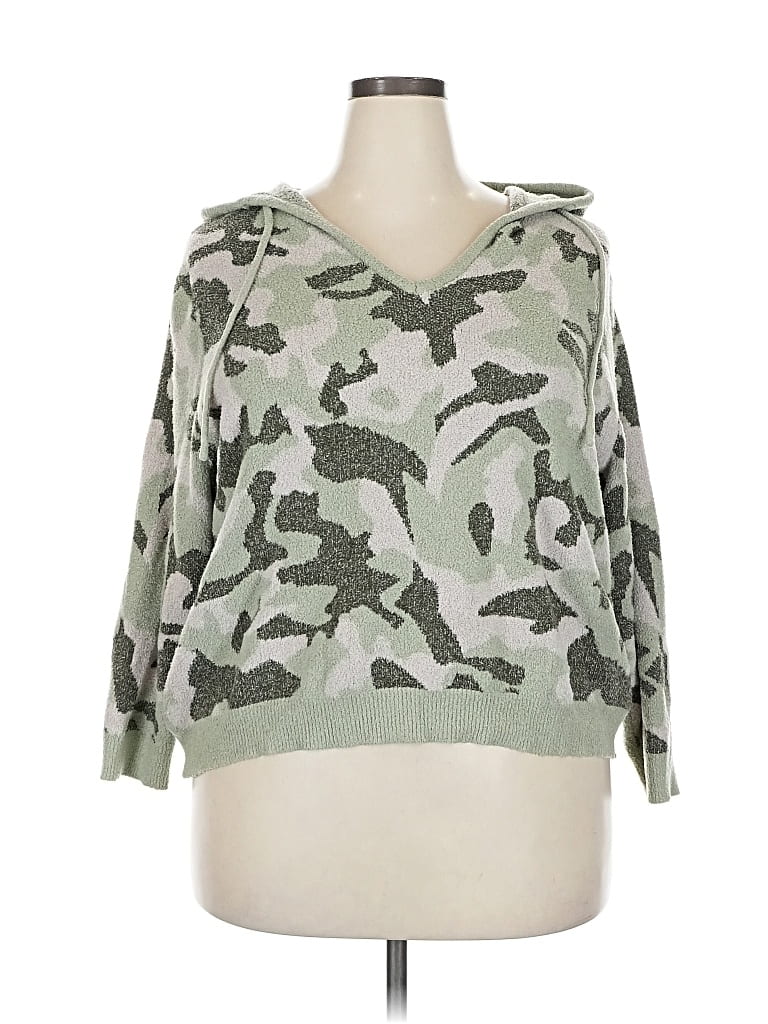 Pre-owned Rachel Zoe Tjx Sweatshirt In Green