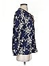 How Very Loved 100% Polyester Blue Long Sleeve Blouse Size S - photo 4
