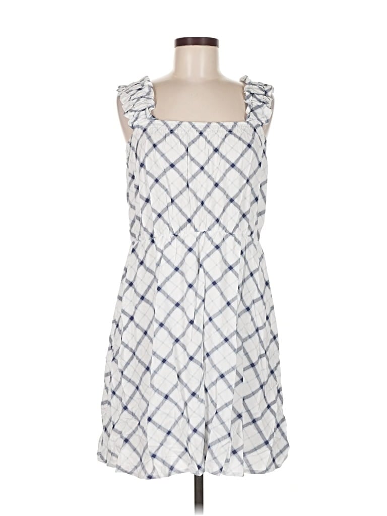 Pre-owned Nine Britton Casual Dress In White