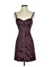 Guess Paisley Burgundy Cocktail Dress Size 1 - photo 1