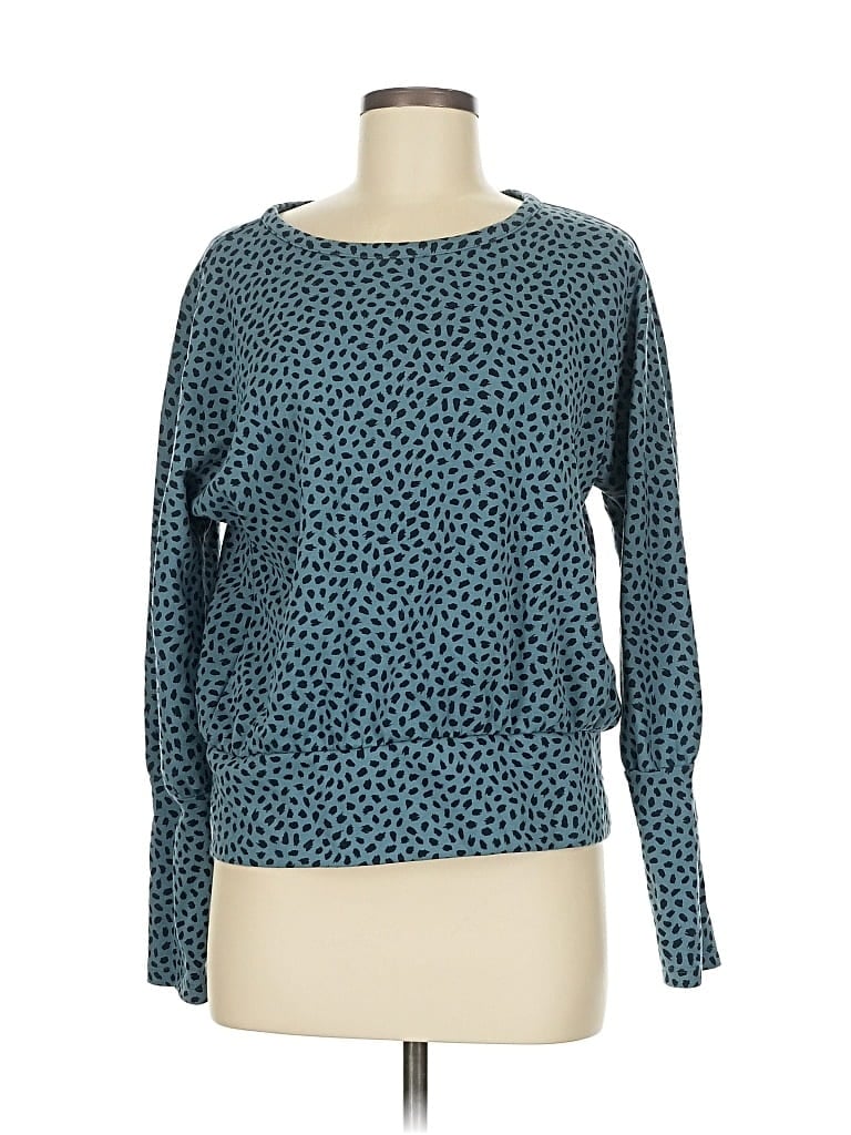 Pre-owned Ann Taylor Sweatshirt In Blue