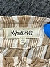 Madewell Stripes Ivory Linen Pants Size XXS - photo 3