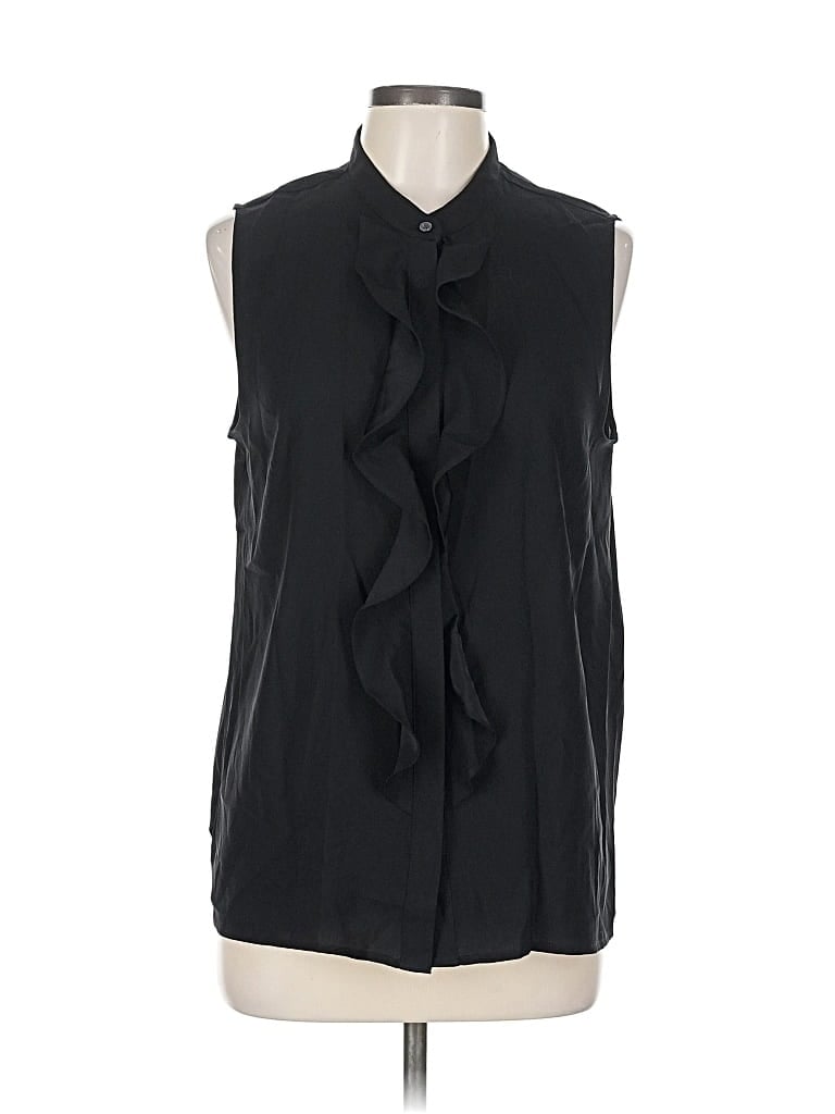 ANN TAYLOR Pre-owned Sleeveless Blouse In Black