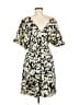 Tibi Print Ivory Cocktail Dress Size 6 - photo 2