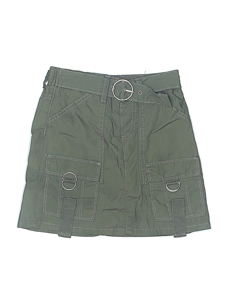 Pre-owned Justice Kids' Skirt In Green