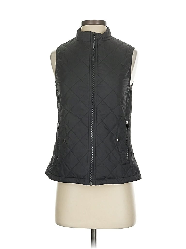 Pre-owned Allegra K Vest In Black
