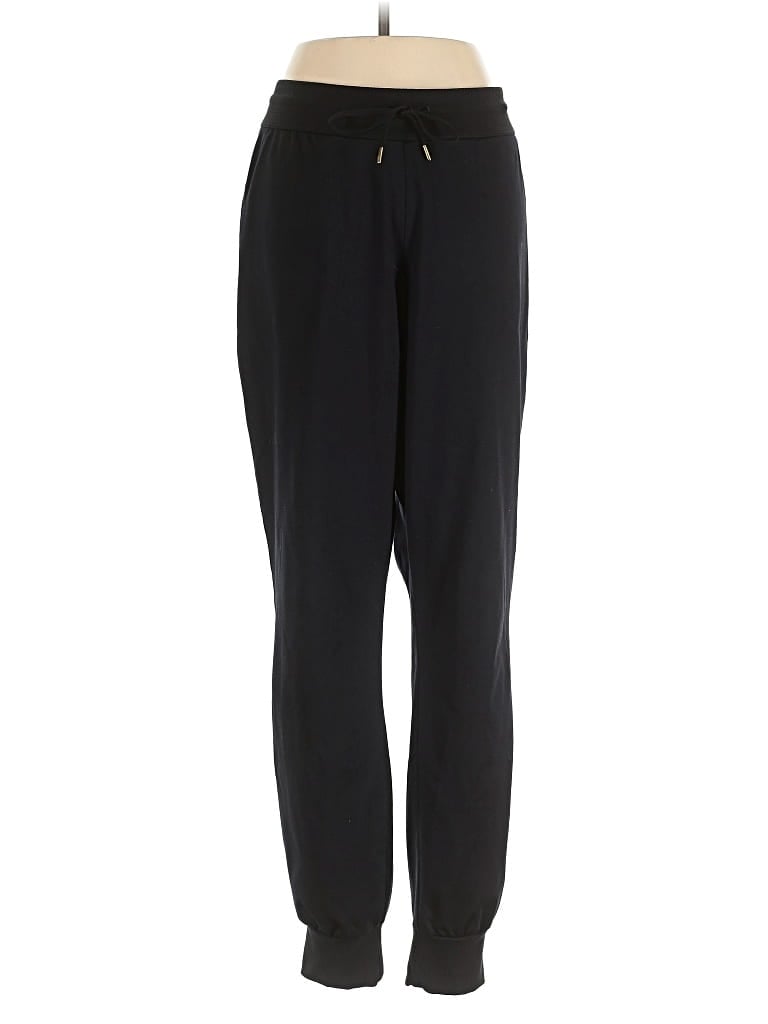 Pre-owned Athleta Track Pants In Black