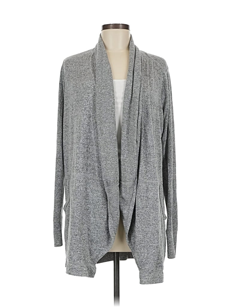 ABERCROMBIE & FITCH Pre-owned Cardigan Sweater In Gray