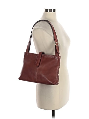 Leather Co. By Liz Claiborne Leather Shoulder Bag (view 2)