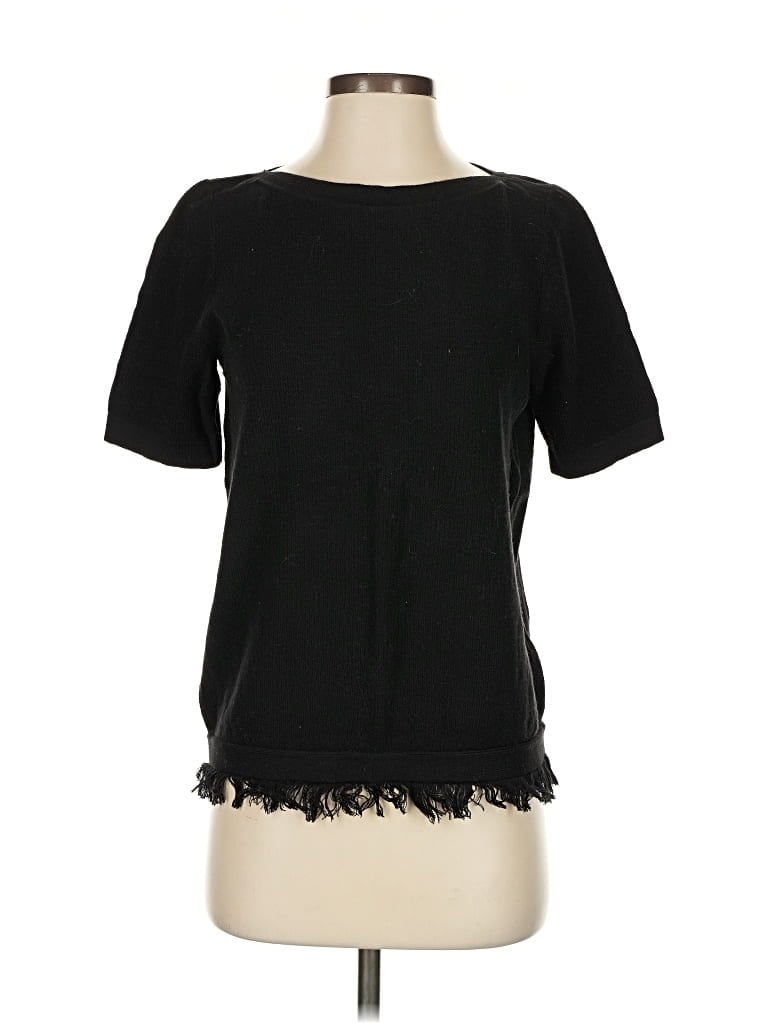 Pre-owned Ann Taylor Factory Cardigan Sweater In Black