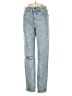 Boohoo Hearts Blue Jeans Size 4 - photo 1