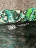 Zara Paisley Green Cocktail Dress Size XS - photo 6