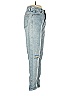 Boohoo Hearts Blue Jeans Size 4 - photo 4