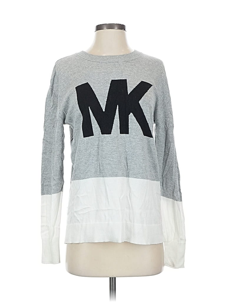 Pre-owned Michael Michael Kors Sweatshirt In Silver