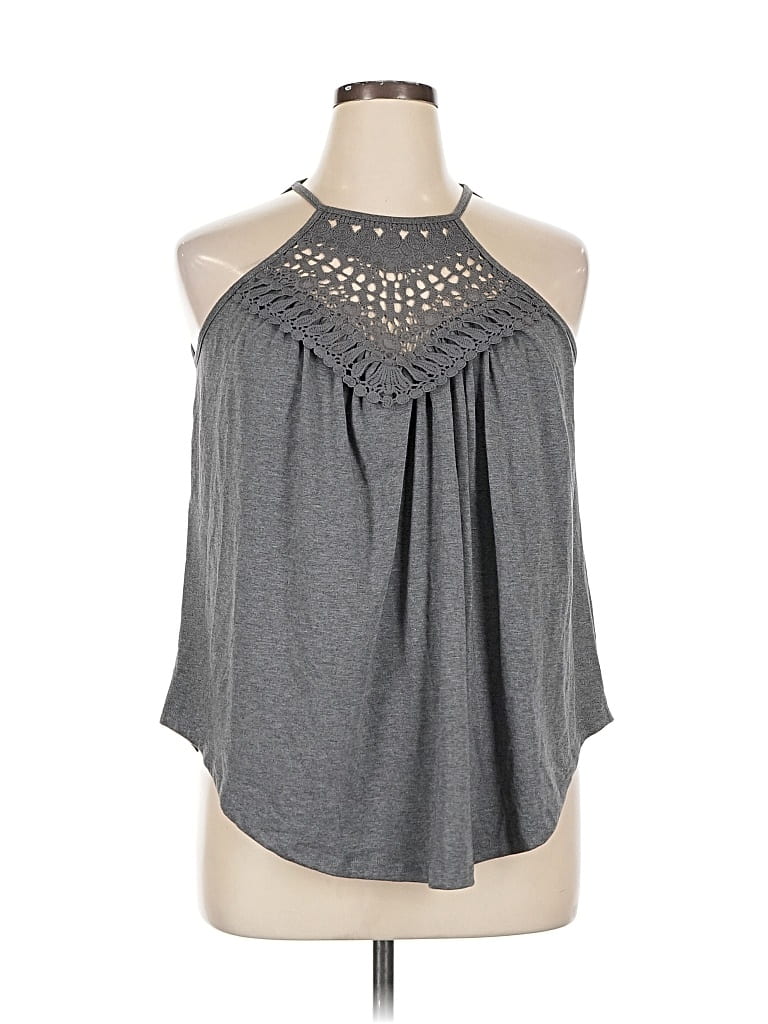 Halife Sleeveless Blouse In Gray