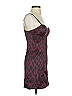 Guess Paisley Burgundy Cocktail Dress Size 1 - photo 4
