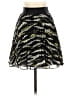 DKNY 100% Polyester Camo Black Casual Skirt Size XXS - photo 1