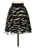 DKNY 100% Polyester Camo Black Casual Skirt Size XXS - photo 2