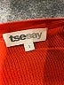 Tsesay 100% Wool Orange Wool Cardigan Size S - photo 4