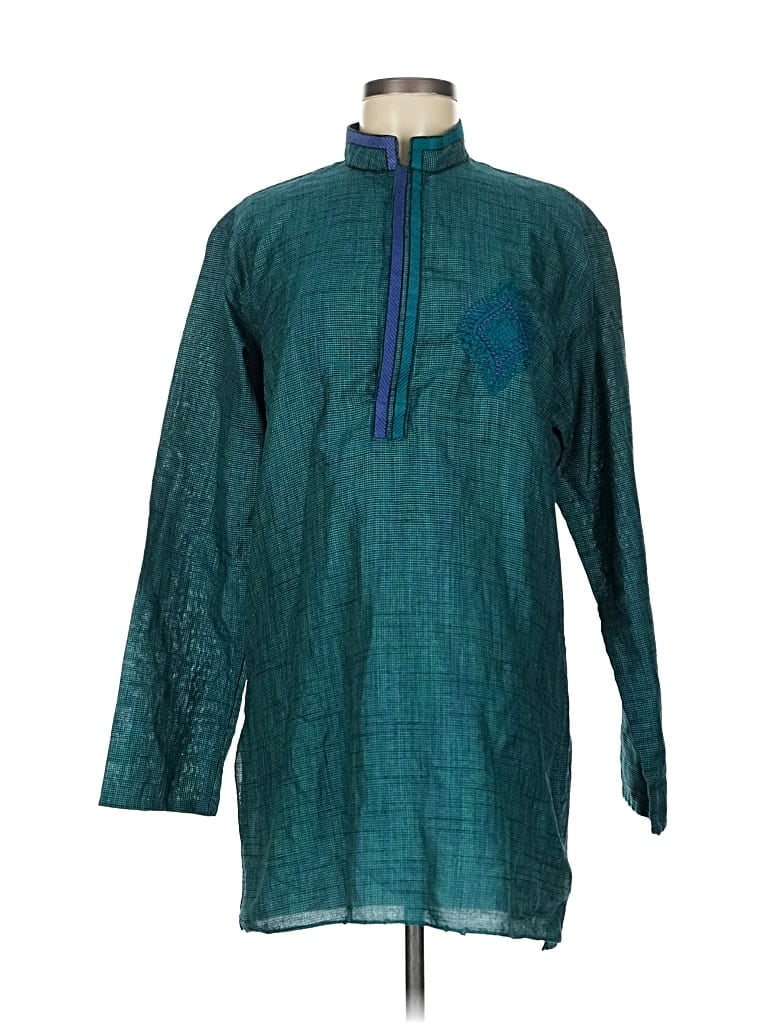 Pre-owned Assorted Brands Casual Dress In Blue