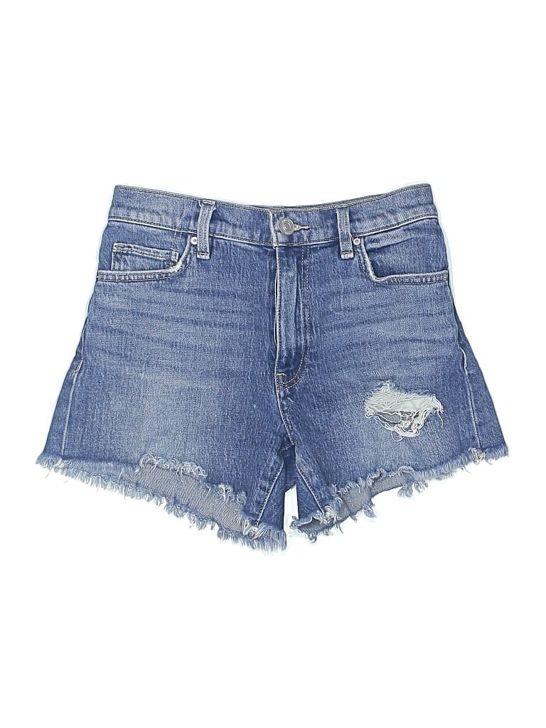 HUDSON Pre-owned Denim Shorts In Blue