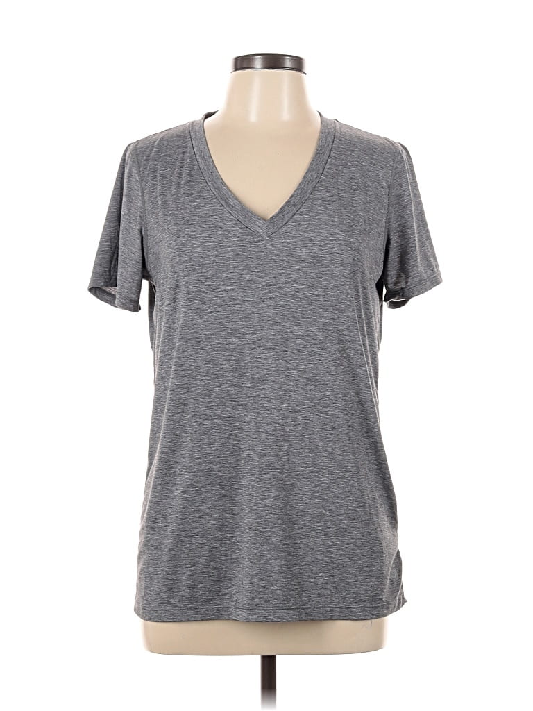 Pre-owned Gap Fit Short Sleeve T-shirt In Gray