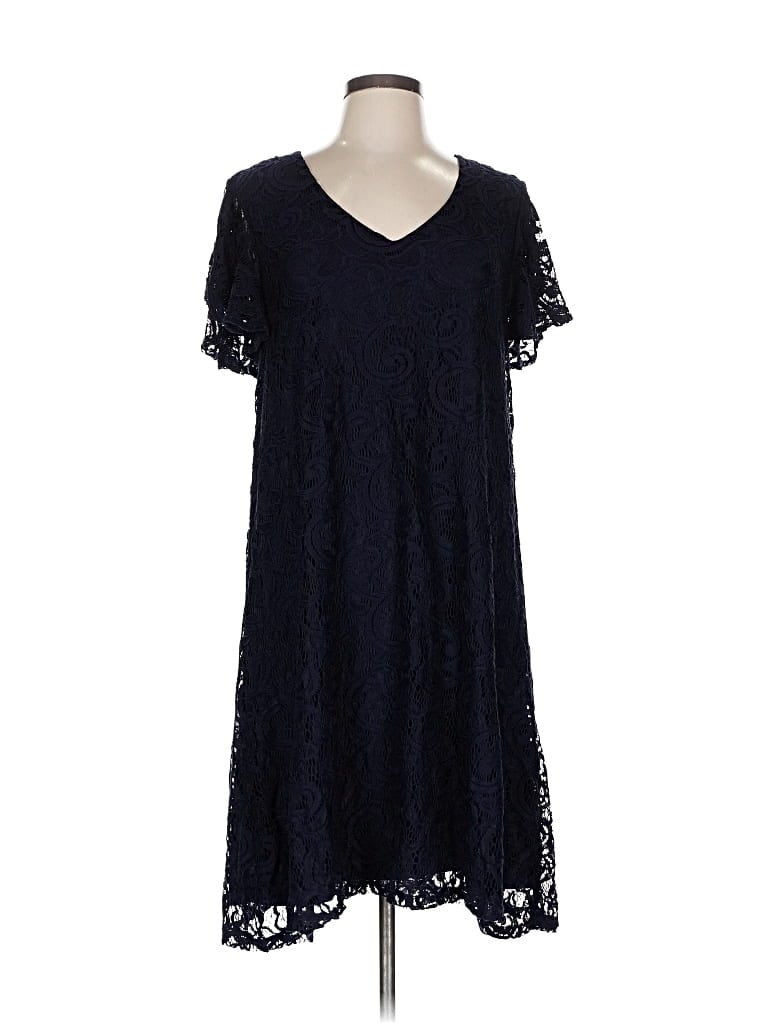 Pre-owned Dana Buchman Casual Dress In Blue
