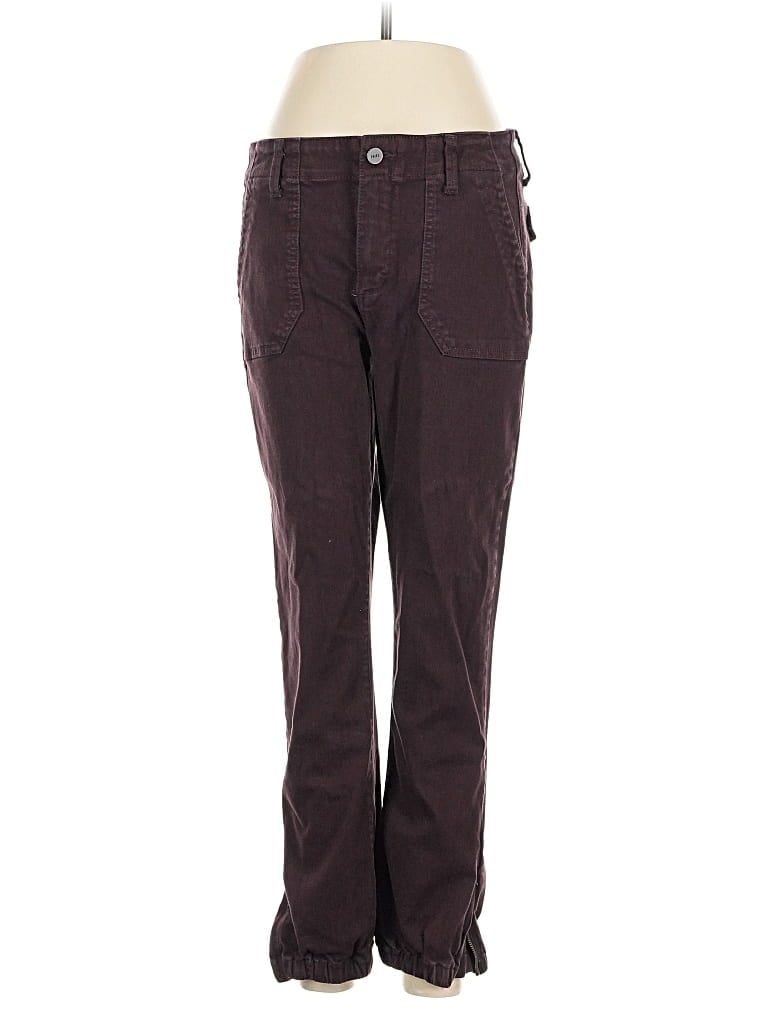 PAIGE Pre-owned Casual Pants In Burgundy
