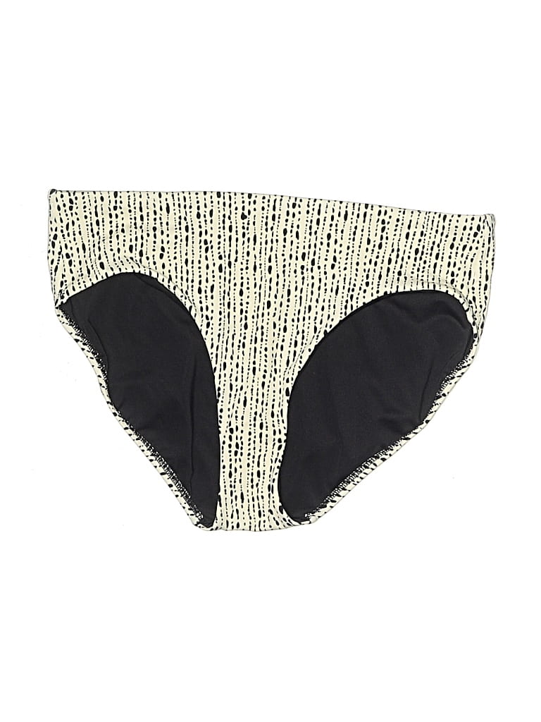 Pre-owned Athleta Swimsuit Bottoms In White